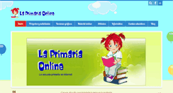 Desktop Screenshot of laprimariaonline.com.ar